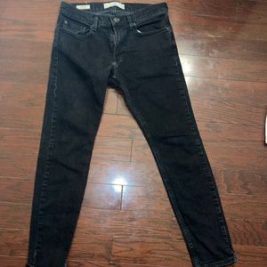 Black Hollister Skinny Jeans